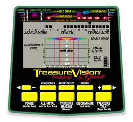 Garrett treasure vision metal detector